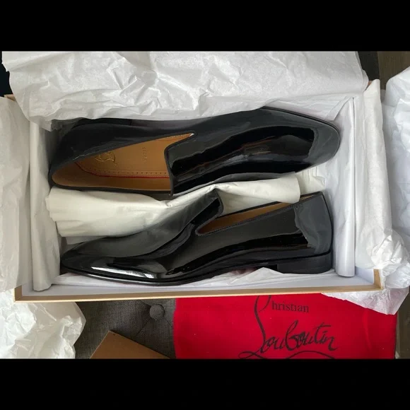 Christian loubitin loafers.  Never been worn! Christian Louboutin loafers 43 mens Diabolo Suede And Beaded  main image 2